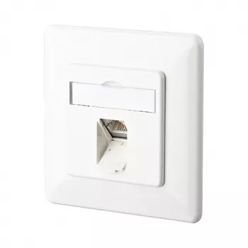 METZ CONNECT BTR E-DAT C6 8(8) UP - Savienotājligzda, iegremdējamā - RJ-45 - Tīri balta, RAL 9010 (1307371002-I)