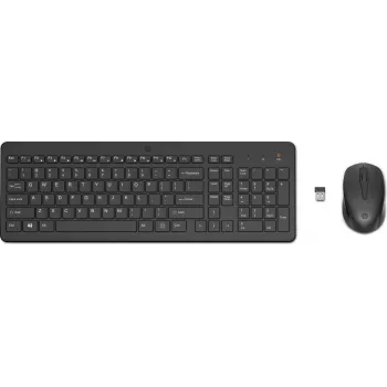 HP 330 bezvadu tastatūras un peles komplekts, RF, melns, 0.42 kg