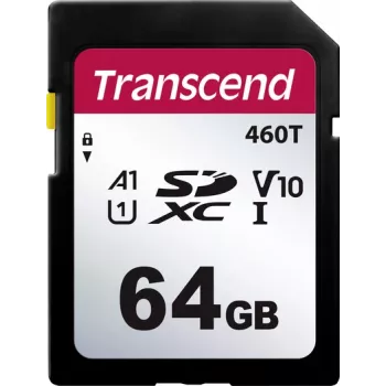 Transcend TS64GSDC460T-VS1 SD karte 64 GB (Retail)