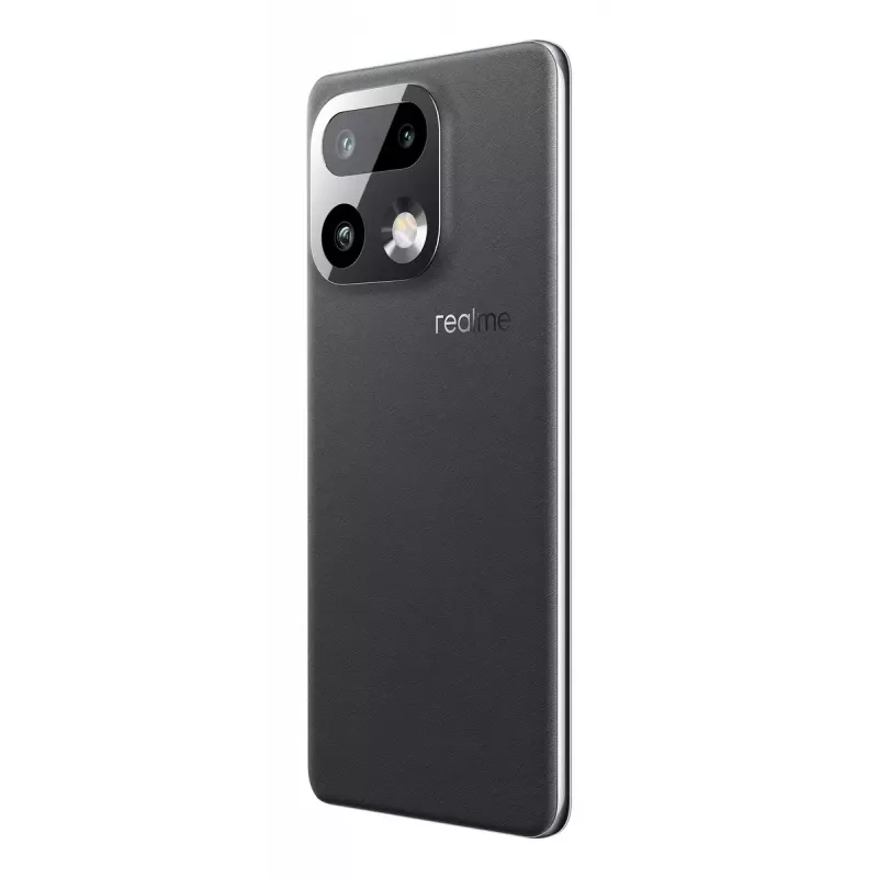Viedtālrunis REALME realme 16 Pro+ — 6.8 collu (17.3 cm) 1280×2800, Snapdragon 7 Gen 4, 12 GB RAM, 512 GB, 200 MP trīskāršā kamera, 7000 mAh, Pelēks