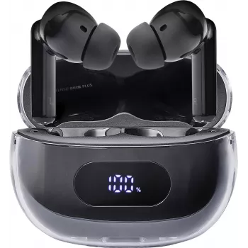 Intenso Buds Earphone Plus T310AE Melnas austiņas True Wireless Stereo (TWS) Iekšauss zvaniem/mūzikai/sportam/ikdienai USB Type-C Bluetooth Melnas (3720310)