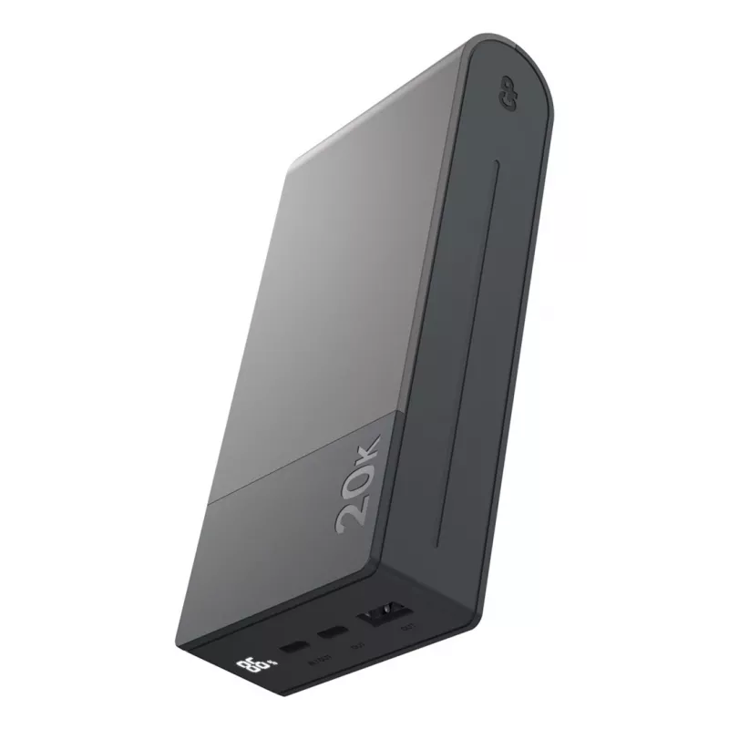 GP Battery GP PowerBank M2+ 20C 20000mAh 2xUSB-C/1xUSB-A melns LED indikators (GPPBM20CGYMSR287)