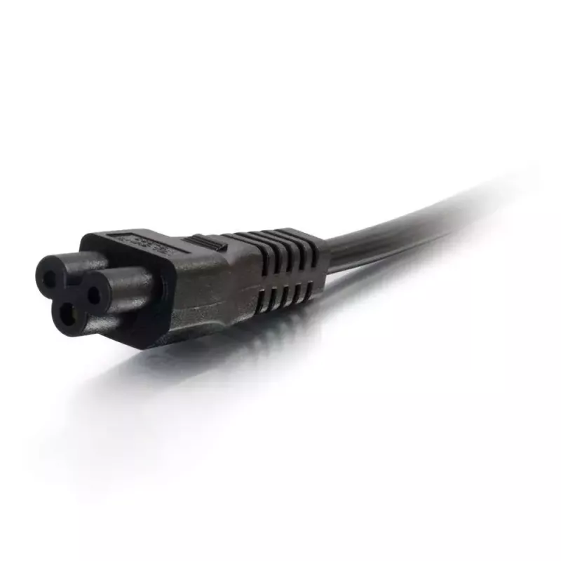 C2G 2m Eiropas klēpjdatora strāvas vads CEE 7/7 – IEC 60320 C5 250V 3A