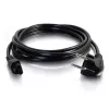 C2G 2m Eiropas klēpjdatora strāvas vads CEE 7/7 – IEC 60320 C5 250V 3A