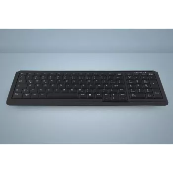 Active Key AK-7000 Tastatūra Universāla USB QWERTY US International Melna