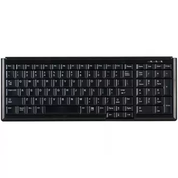 Active Key AK-7000 Tastatūra Universāla USB QWERTY US International Melna
