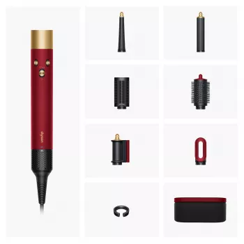 Dyson Airwrap i.d. Straight + Wavy Limited Edition Multistyler sarkans/zelta, Bluetooth