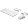 HP USB tastatūra un pele Healthcare Edition pilna izmēra vadu balta