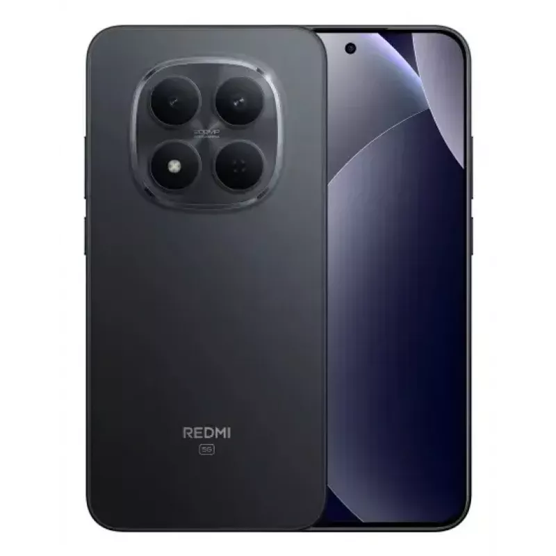 Viedtālrunis Xiaomi Redmi Note 15 Pro 5G — MediaTek Dimensity 7400 Ultra, 8GB RAM, 512GB, 6.83 collu FHD+, 200MP, 6580mAh, Divas SIM, Melns
