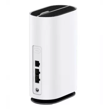ZTE G5C - Gigabit Ethernet divjoslu (2.4 GHz / 5 GHz) Wi-Fi 6 4G/5G bezvadu maršrutētājs, balts