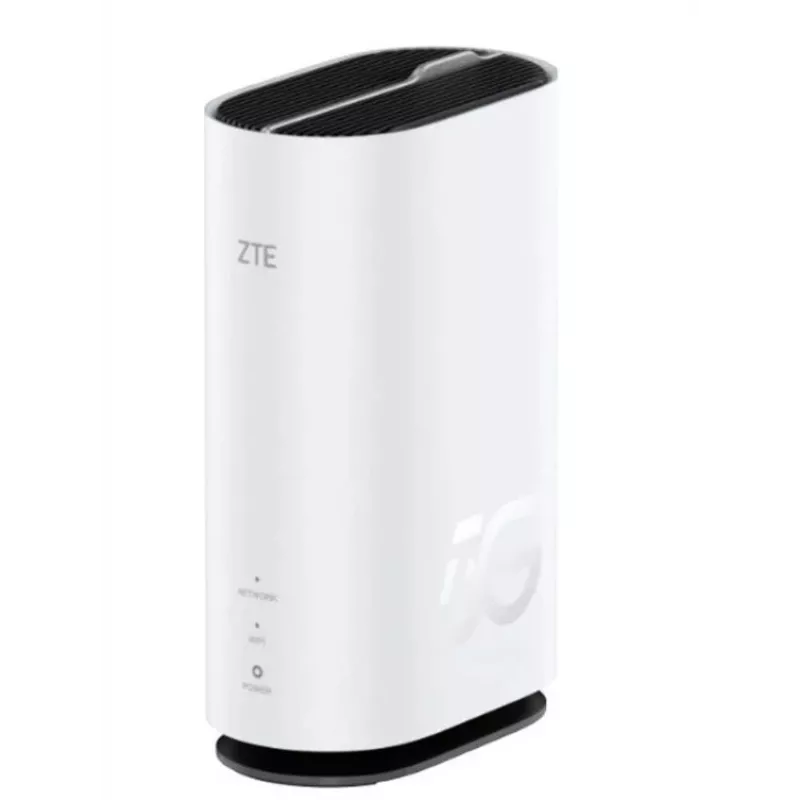 ZTE G5C - Gigabit Ethernet divjoslu (2.4 GHz / 5 GHz) Wi-Fi 6 4G/5G bezvadu maršrutētājs, balts
