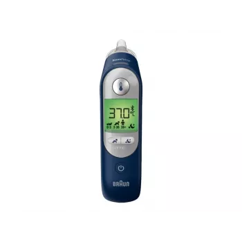 Ausu termometrs BRAUN ThermoScan 7+ Connect IRT6575 ar Bluetooth, klīniskas kvalitātes mērījumi