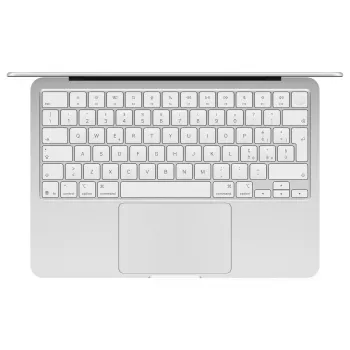 Apple MacBook Neo 13 Sudraba MHFC4D/A A18 Pro mikroshēma, 6-kodolu CPU, 5-kodolu GPU, 8GB, 512GB SSD, Touch ID