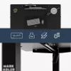 Ergonomiskais darba galds mark adler Leader 7.3 Melns