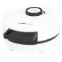 Vafeļu gatavotājs Clatronic WA 3832 — 1 apaļa vafele, 1200 W, 20 cm plāksnes, melns/balts