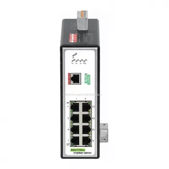 WAGO Industrial-Managed-Switch 8 Ports 100Base-TX PROFINET melns 852-602
