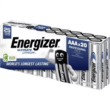 Energizer Ultimate FR03 Micro AAA Litija baterija 1250 mAh 1,5 V 20 gab. (E304283300)