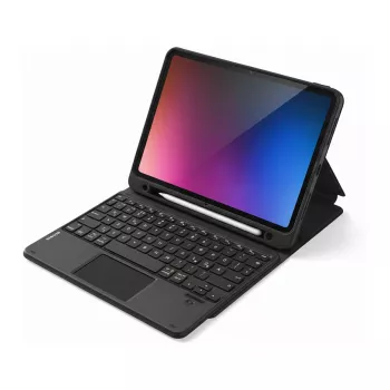 Inateck KB002 tastatūras maciņš iPad 11 inch – Melns, Bluetooth atdalāma tastatūra
