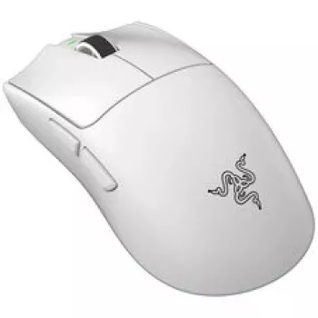 Razer Viper V4 Pro White bezvadu spēļu pele — 50 g īpaši viegla, 50 000 DPI