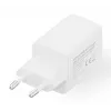 Sienas lādētājs DIGITUS USB GaN 45W — 1× USB-C, 1× USB-A, Ieeja 100–240V, Balts