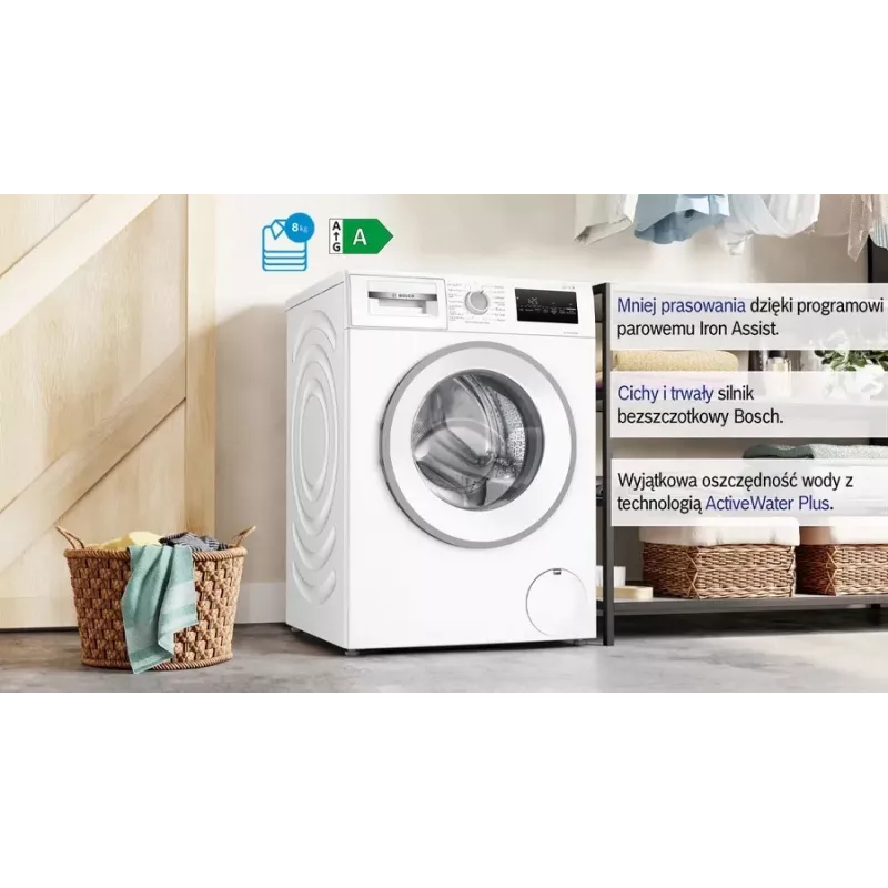 Veļas mazgājamā mašīna BOSCH WAN2823APL