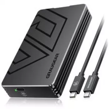 Ārējais M.2 SSD korpuss GrauGear G-M2U4-40G01 ar PCIe 4.0 un USB-C