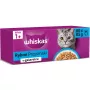Whiskas zivs želejā kaķu slapjā barība maisiņos 80 x 85 g