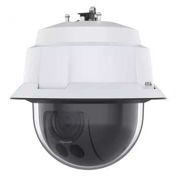 IP PTZ kupola kamera AXIS Q6086-E — āra griestiem, 2688×1512, 32x optiskais, 12x digitālais, 6.64–225.5 mm