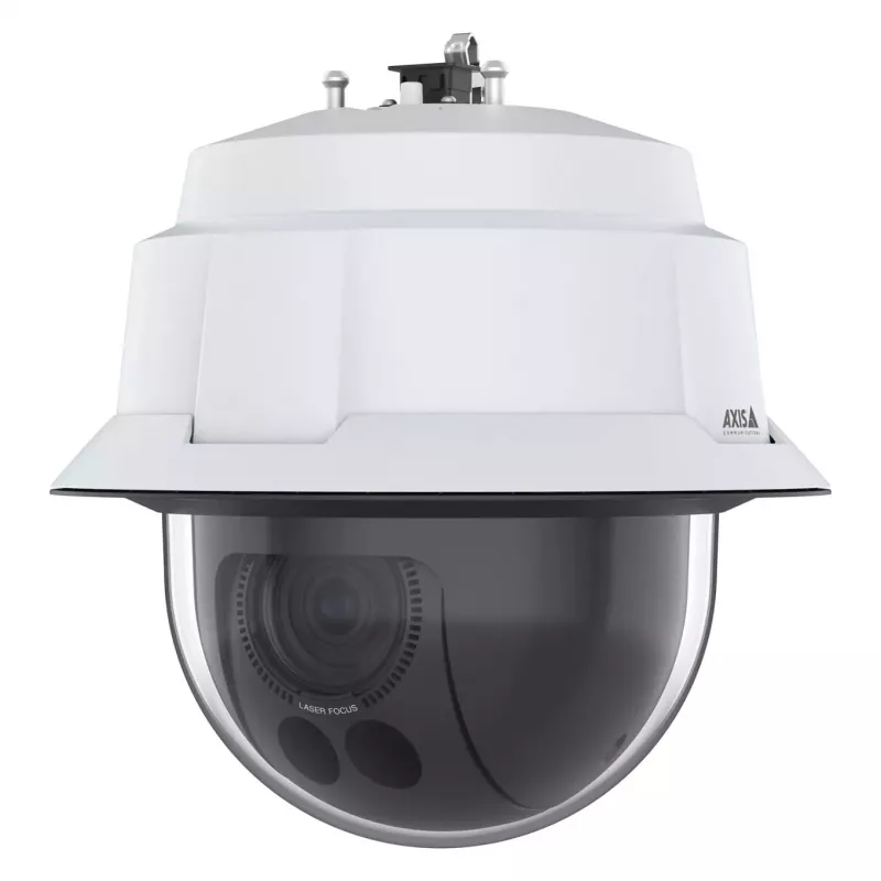 IP PTZ kupola kamera AXIS Q6086-E — āra griestiem, 2688×1512, 32x optiskais, 12x digitālais, 6.64–225.5 mm
