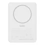 Power bank Belkin BPD010hqWH 5000 mAh, bezvadu uzlāde 7,5 W, USB-C, balts