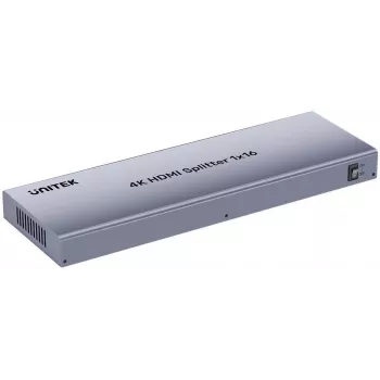 HDMI sadalītājs Unitek V1137AGY01-EU — 1 ieeja uz 16 izejām, 4K, 30Hz