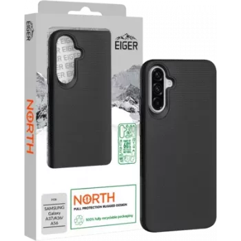 Eiger North Maciņš Galaxy A37/A36/A56 melns (EGCA01014)