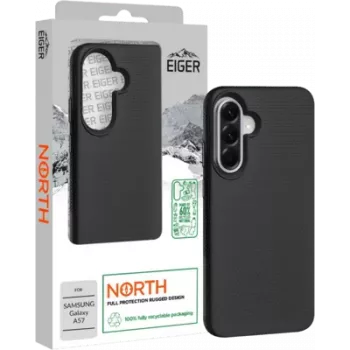 Eiger North Maciņš Galaxy A57 melns (EGCA01015)