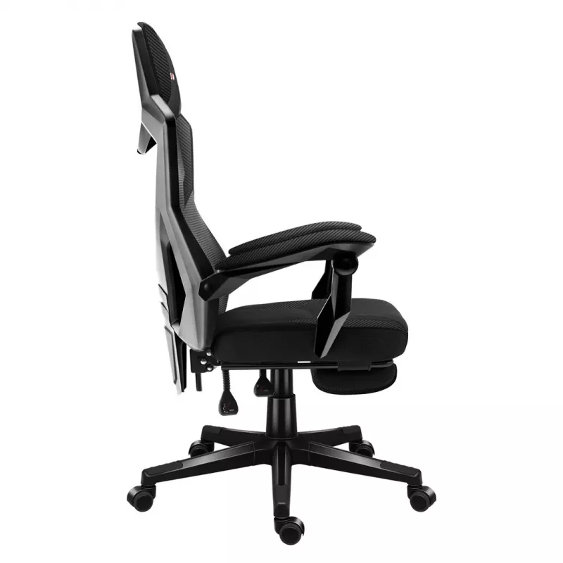 No name Combat 3.1 Carbon grozāmais krēsls — ergonomisks spēļu/biroja krēsls, modelis HZ-COMBAT 3.1 CARBON