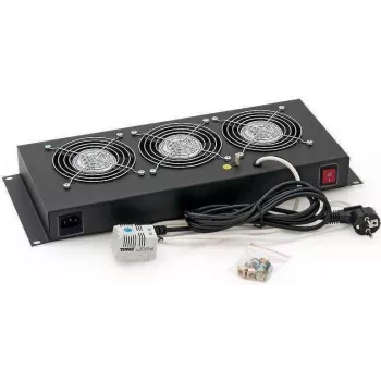 Sienas stiprinājuma 19 collu skapis Triton Triton 48 (RBA-x-A6 sērija) ar RAB-CH-X26-X1 ventilatora bloku