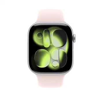 Apple 46mm Sport Siksniņa Soft Pink M/L – 160–210 mm