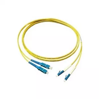 GoodConnections Patch Cable LWL Duplex OS2 (Singlemode, 9/125) LC/SC, LSZH, maināma polaritāte, 15m