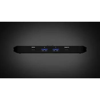 USB 3.2 Gen 1 koplietošanas slēdzis ATEN US4324 — 2 resursdatori uz 4 ierīcēm, USB-A/USB-C, 5 Gbit/s