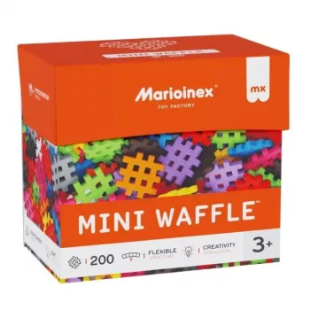 Marioinex Mini Waffle 200 gab. — plastmasas saliekamais konstruktors