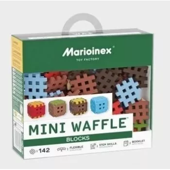 Konstruktīvie bloki Marioinex Mini Waffle 206 gabali — bērnu celtniecības komplekts