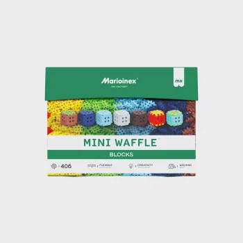Marioinex Mini Waffle 406 gab. — konstruktors radošai spēlei
