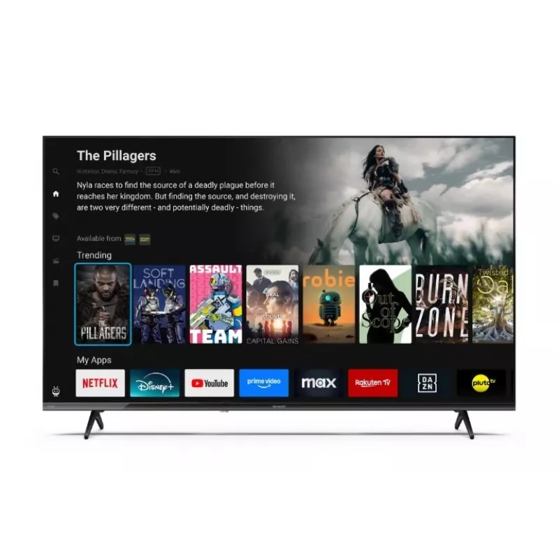 TV LED 43 collas 43HE2445E Sharp Powered by TiVo