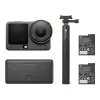 Action kamera DJI Osmo Action 6 Adventure Combo — 38 MP, 4K Ultra HD, 1/1.1 collu CMOS, 155° redzes lauks, 2x digitālais tālummaiņa