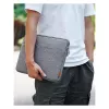 Sleeve maciņš Inateck LB01005 35,6 cm (14 collu) klēpjdatoriem, pelēks, vienkrāsaina virsma