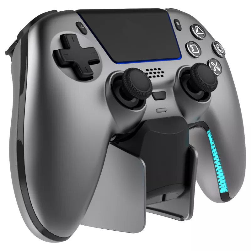 Deltaco Gaming GAM-199-STEELGRAY bezvadu spēļu kontrolieris PlayStation 5, Android un iOS
