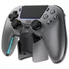 Deltaco Gaming GAM-199-STEELGRAY bezvadu spēļu kontrolieris PlayStation 5, Android un iOS