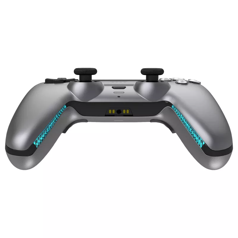 Deltaco Gaming GAM-199-STEELGRAY bezvadu spēļu kontrolieris PlayStation 5, Android un iOS