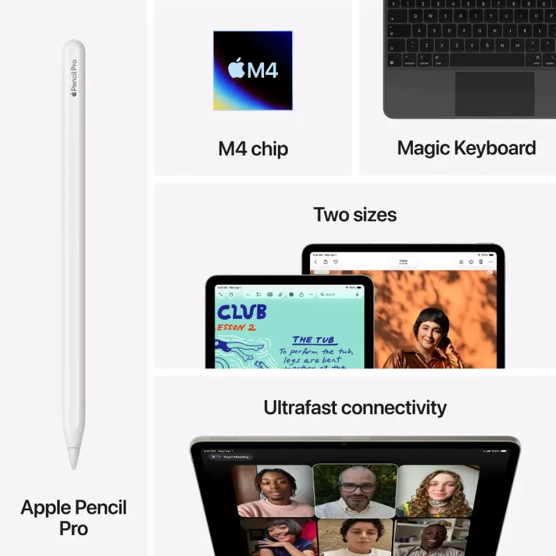 Planšetdators Apple iPad Air 11 collas M4 Wi‑Fi + Cellular 512GB Starlight