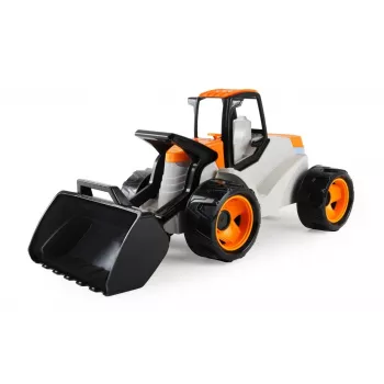 Rotaļlietu zemes pārvietotājs Lena Giga Trucks modelis 02147 — 67 cm, atvērta kaste