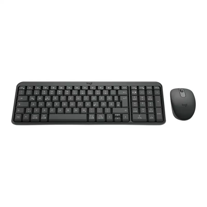 Logitech MK250 GRAPHITE bezvadu tastatūras un peles komplekts